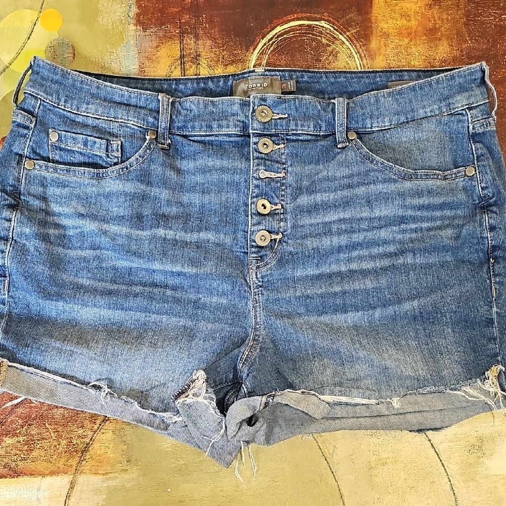 Sz20 Torrid Jean Shorts